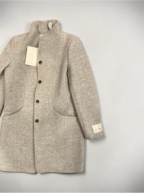 NWT Aritzia Wool Wilfred The Cocoon Grey Coat